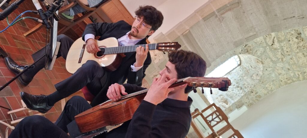 Duo de guitares lors du Printemps Musical à Chavannes-sur-Moudon